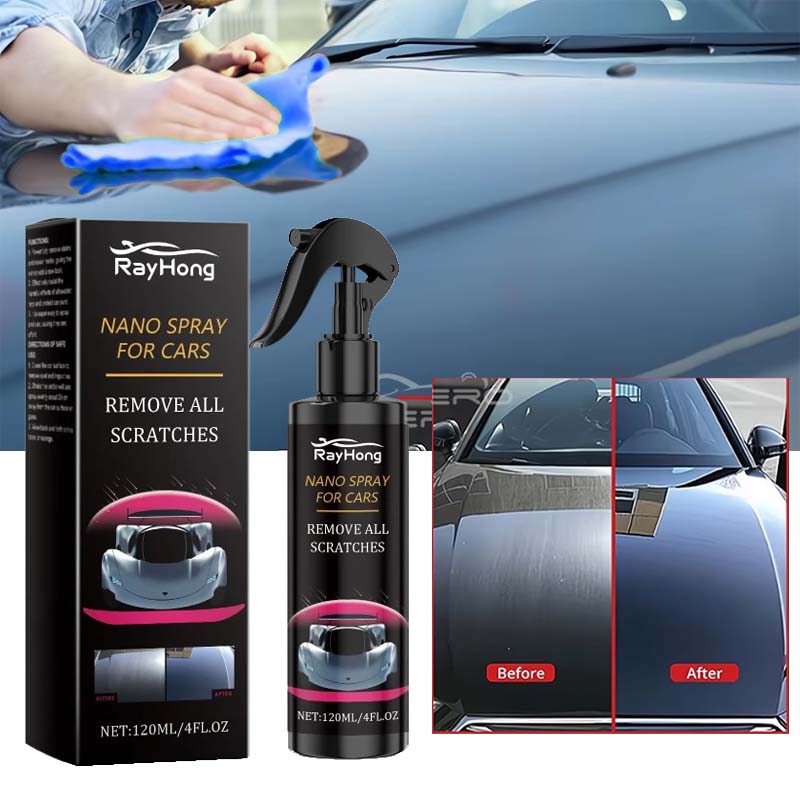 Nano Liquid Coating - 30/120ML รถ NANO สเปรย์เคลือบ Liquid WAX