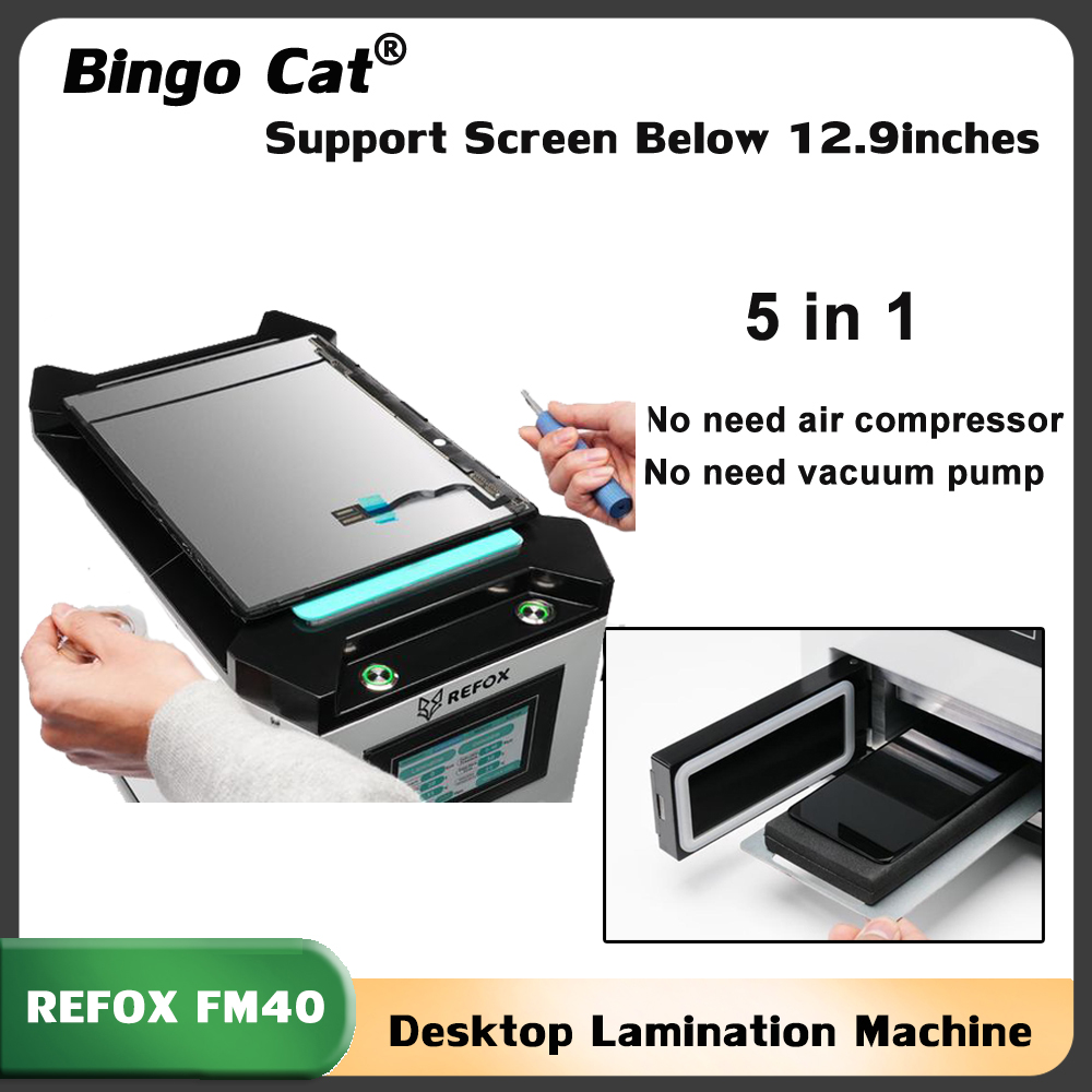REFOX FM-40 5in1 เครื่องเคลือบ - Screen Alignment Tool บทวิจารณ์และราคา