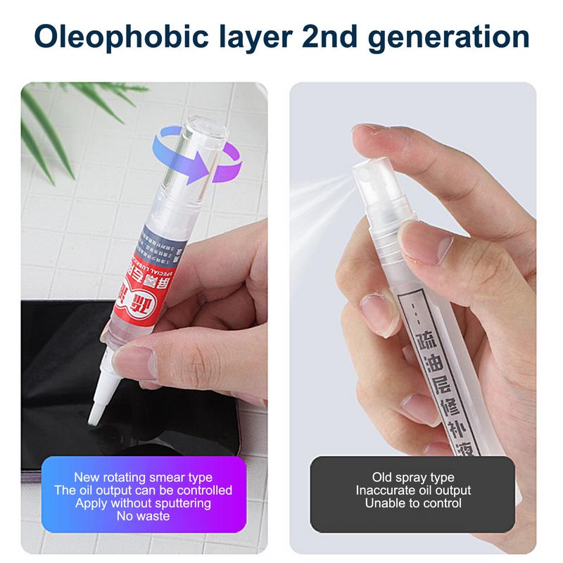 อุปกรณ์ทำความสะอาดหน้าจอโทรศัพ - Oleophobic Coating Spray บทวิจารณ์และราคา
