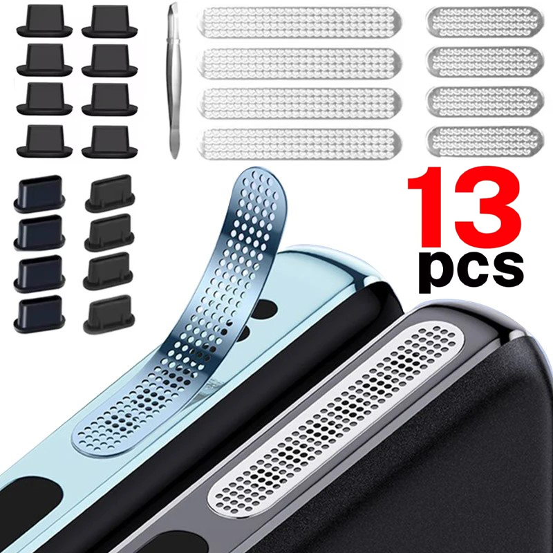 13 ชิ้นโทรศัพท์มือถือกันฝุ่นสุ - Dust Removal Sticker บทวิจารณ์และราคา