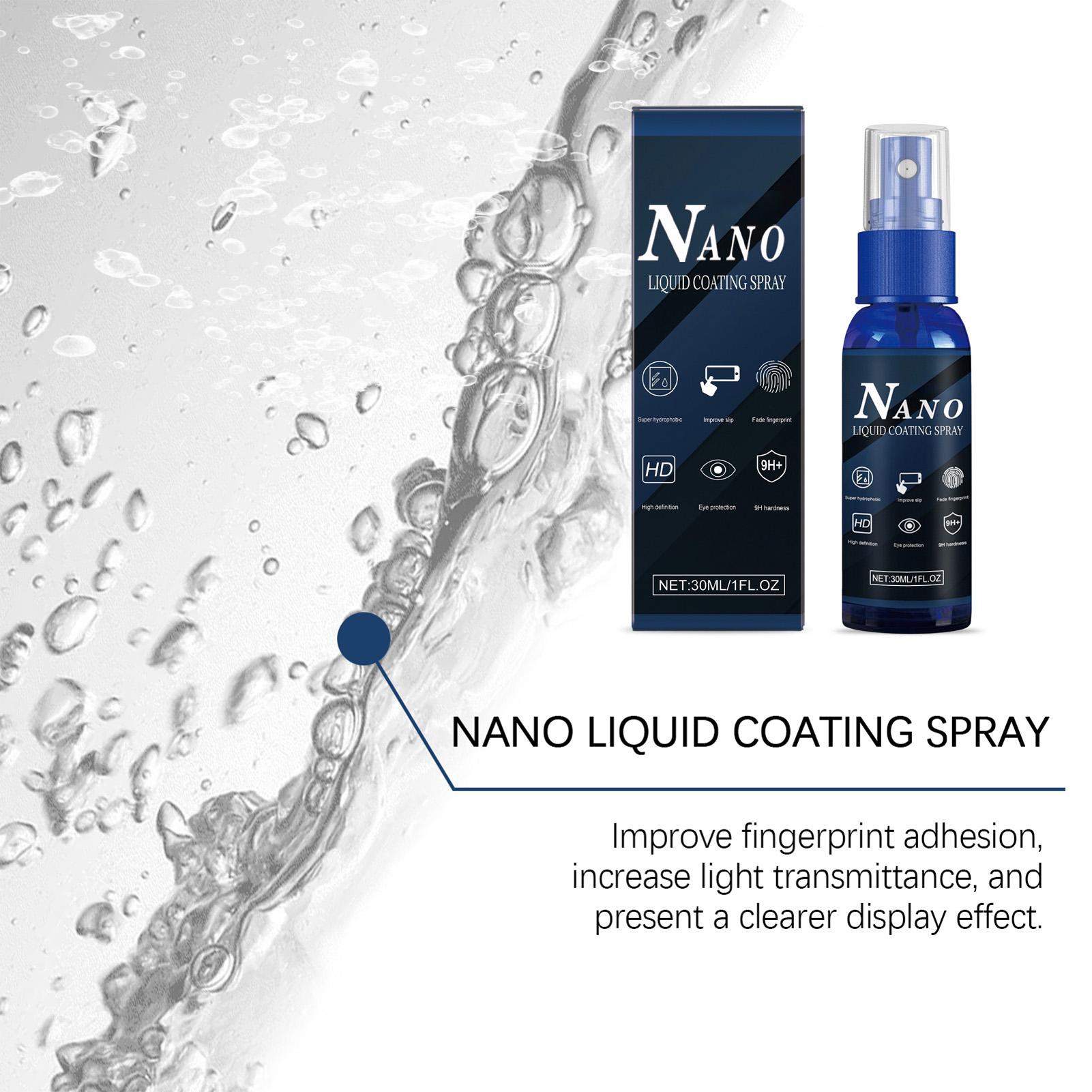 น้ำยาเคลือบกันน้ำมัน 30 มล. ป้ - Oleophobic Coating Spray บทวิจารณ์และราคา
